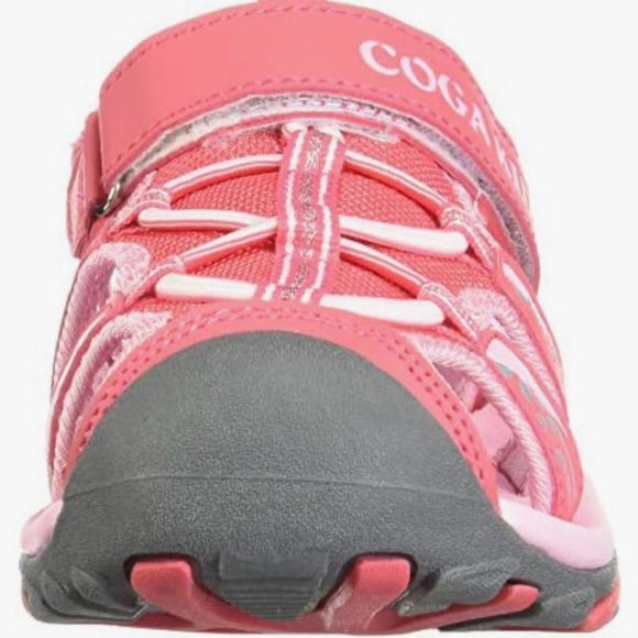 Coga kids girls size 1.5 hiking trekking sandals, water, sports kids shoes (New) - Picture 5 of 9